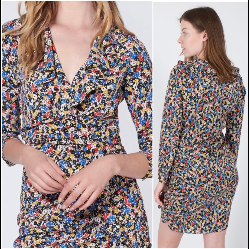 Veronica Beard Minna Silk Dress NWT - Picture 2 of 10